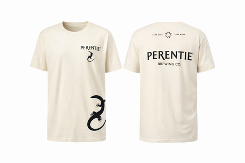 Perentie Logo T Beige